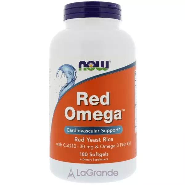 Now Foods Red Omega �������� ���, ����� �� ������� Q10 (�������� �������-������� �������)