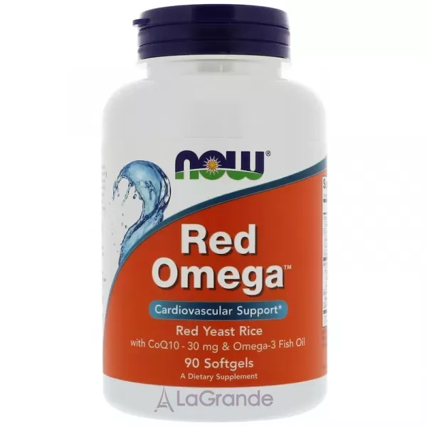 Now Foods Red Omega �������� ���, ����� �� ������� Q10 (�������� �������-������� �������)