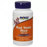 Now Foods Red Yeast Rice 600 mg �������� ��������� ���, 600 ��