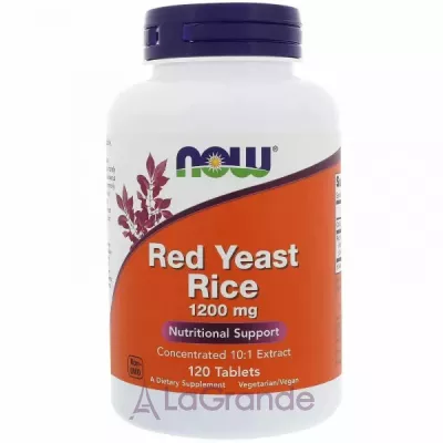 Now Foods Red Yeast Rice 1200 mg   , 1200 