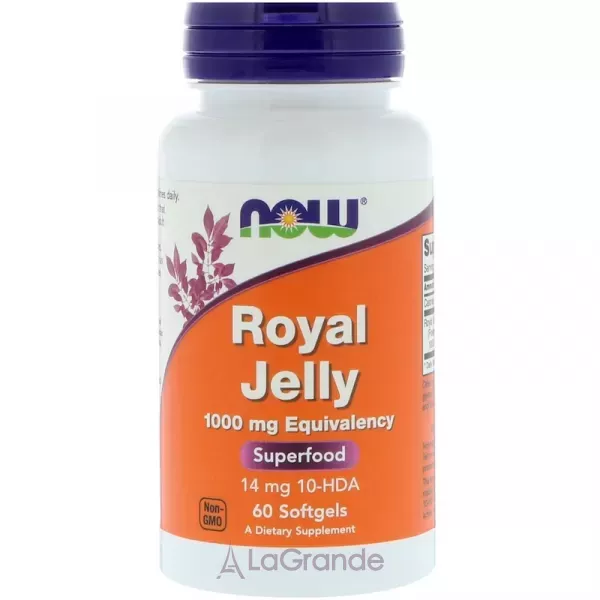 Now Foods Royal jelly 1000 mg ������� �������, 1000 ��