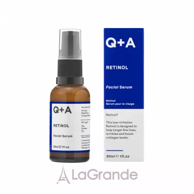 Q+A Retinol Facial Serum     