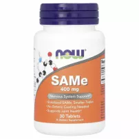 Now Foods SAMe 400 mg S-��������-L-�������, 400 �� (�������� ������� �������)