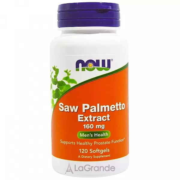 Now Foods Saw Palmetto Extract 160 mg �� ��������� ��������, 160 �� (�������� ������'� ��������)