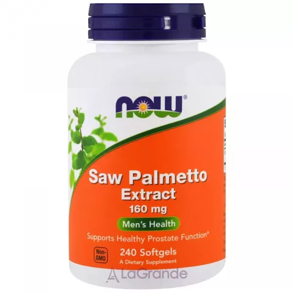 Now Foods Saw Palmetto Extract 160 mg �� ��������� ��������, 160 �� (�������� ������'� ��������)