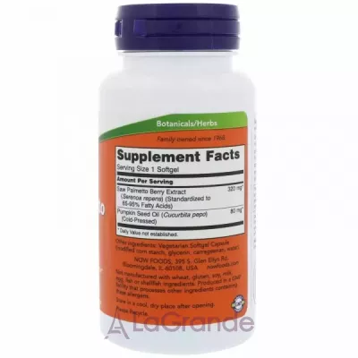 Now Foods Saw Palmetto Extract 320 mg   , 320  (  )