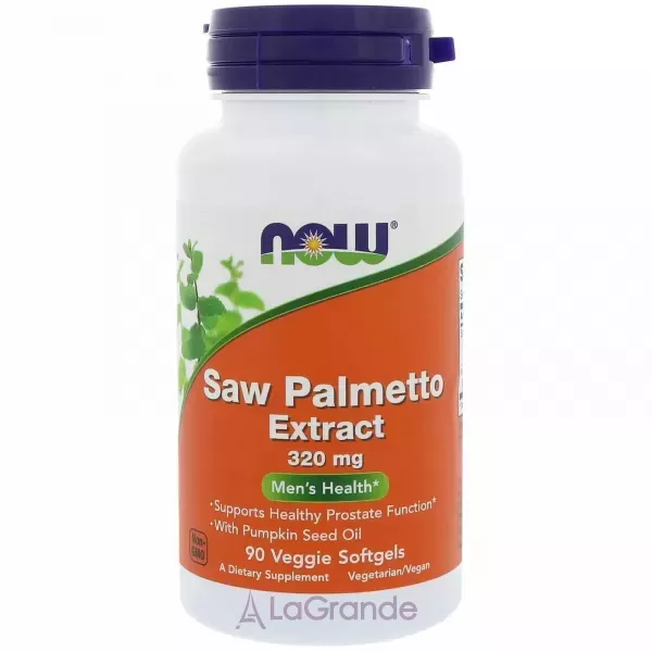 Now Foods Saw Palmetto Extract 320 mg �� ��������� ��������, 320 �� (�������� ������'� ��������)