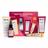 Q+A Festive Favourites Gift Set (f/cl/125ml+f/ser/30ml+f/cr/75ml+eye/cr/15ml) ���������� ����� ��� ����� �� ����� ����