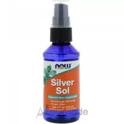 Now Foods Silver Sol 50 mcg  , 50 ,  (   )