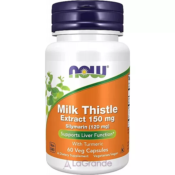 Now Foods Milk Thystle with Turmeric �������� ���������� � �������� (�������� ������� �������)