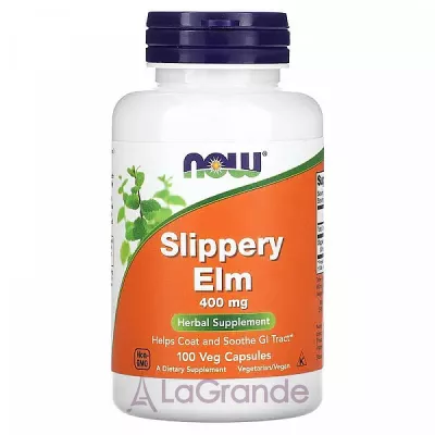 Now Foods Slippery Elm 400 mg  , 400  (    - )