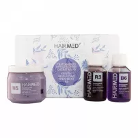 Hairmed Kit Trattamento Idratazione Capelli Secchi Travel Size ���� "������������� Family" (shm/200ml + h/mask/250ml +h/fluid/100ml)