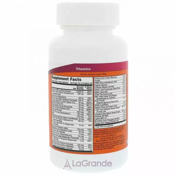 Now Foods Multi Vitamin Special Two ������������