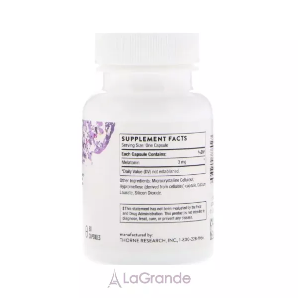Thorne Research Melaton-3 ���������-3 � ��������