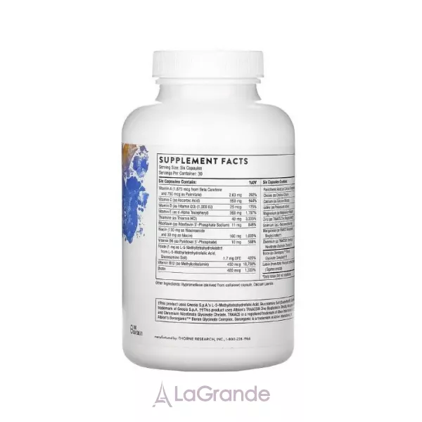 Thorne Research Men's Multi 50+ �������������� ��� ������ 50+ � ��������