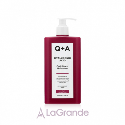 Q+A Hyaluronic Acid Post-Shower Moisturiser       