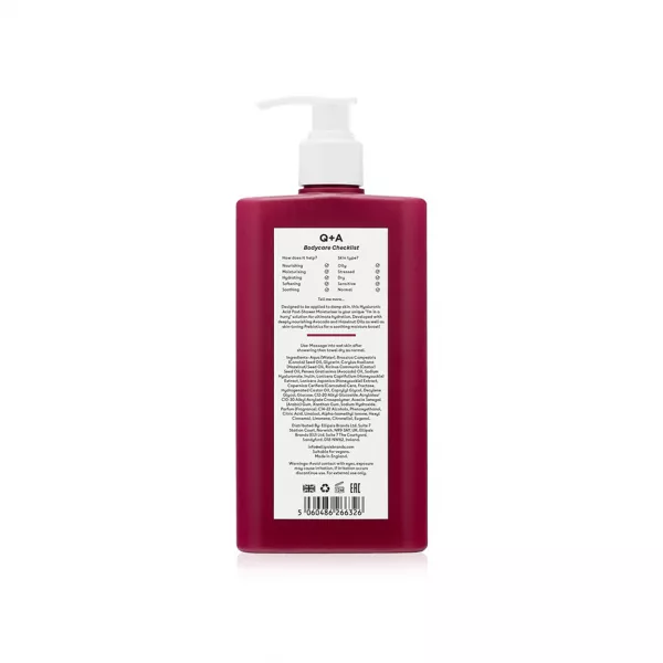 Q+A Hyaluronic Acid Post-Shower Moisturiser �������� ��� ������������ ���������� ���� ����� ����