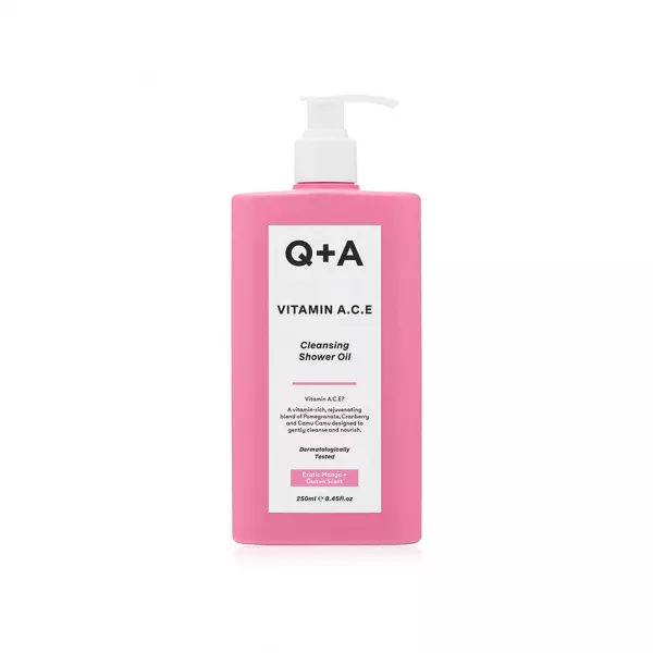 Q+A Vitamin A.C.E Cleansing Shower Oil ��������� ������������������ ����� ��� ����