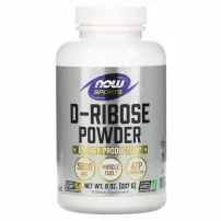 Now Foods D-Ribose Powder D-������, �������, 5000 ��