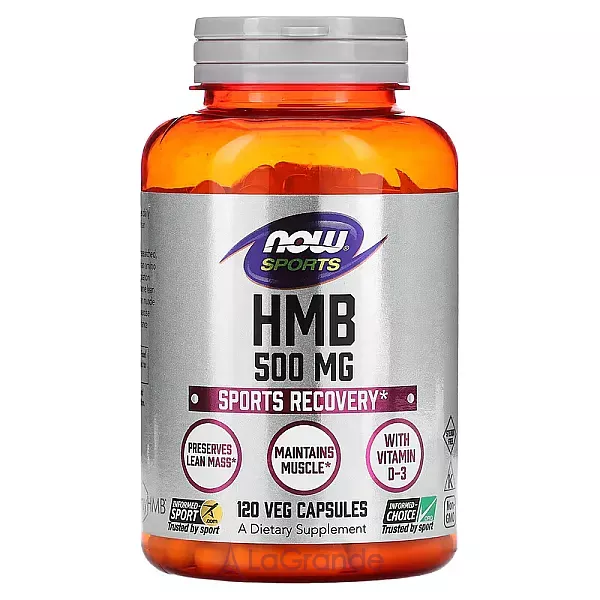 Now Foods Sports HMB 500 mg ó������������������ ���, 500 ��