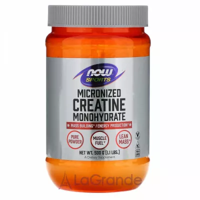 Now Foods Micronized Creatine Monohydrate   