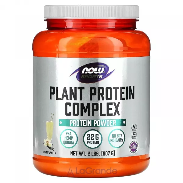 Now Foods Plant Protein Complex Creamy Vanilla ������������ ����������� ��������, �� ������ ������