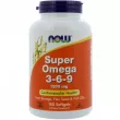 Now Foods Super Omega 3-6-9 1200 mg   3-6-9, 1200 