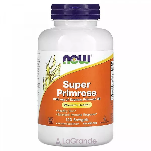 Now Foods Super Primrose 1300 mg ��� �������� �������, 1300 ��
