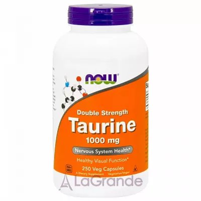 Now Foods Double Strength Taurine 1000 mg   , 1000 