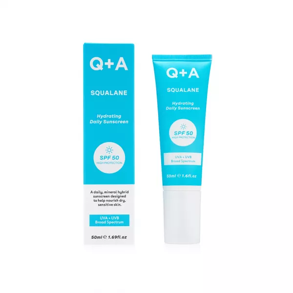 Q+A Squalane Hydrating Daily Sunscreen SPF 50 PA++++ �������������� ������������� ���� ��� �������