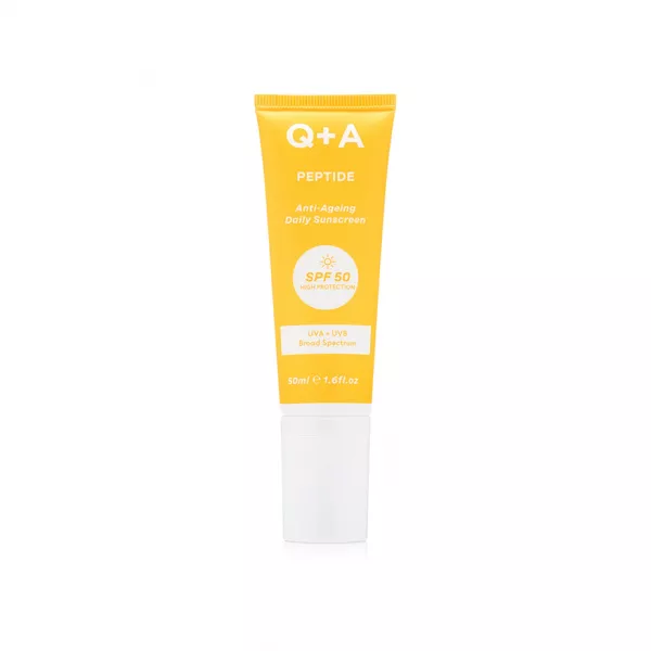 Q+A Peptide Anti-Ageing Daily Sunscreen SPF 50 PA++++ ���������� ������������� ���� ��� �������