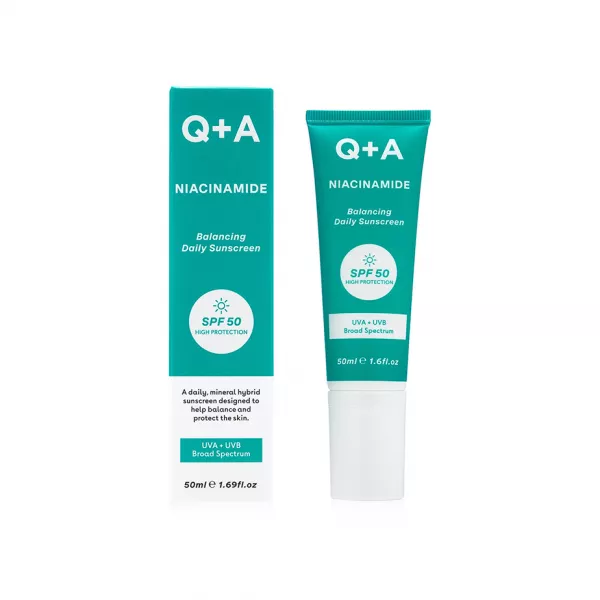 Q+A Niacinamide Balancing Daily Sunscreen SPF 50 PA++++ ����������� ������������� ���� ��� �������