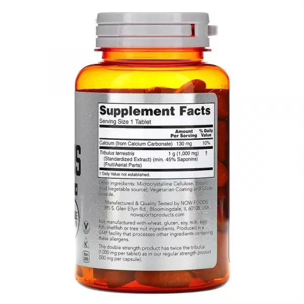 Now Foods Tribulus 1000 mg ��������, 1000 �� (�������� ��������� ������'�)