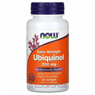 Now Foods Extra Strength Ubiquinol 200 mg ,  , 200  (  - )