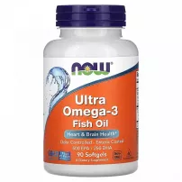 Now Foods Ultra Omega-3 Fish Oil 500 EPA/250 DHA ĳ������ ������� "������ �����-3", 500 EPA/250 DHA