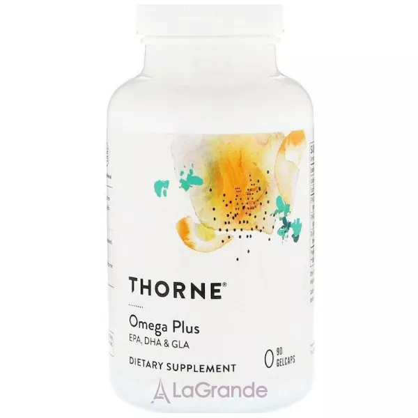 Thorne Research Omega Plus �����-������ 3, 6 � ��������