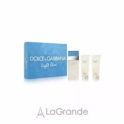 Dolce & Gabbana Light Blue pour Femme  (  50  +    50  +    50 )
