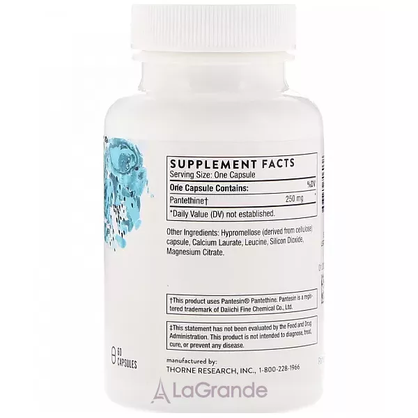Thorne Research Pantethine �������� � ��������