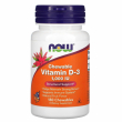 Now Foods Chewable Vitamin D-3 1000 IU 180pcs