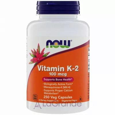 Now Foods Vitamin K2 100 mcg  K2, 100 