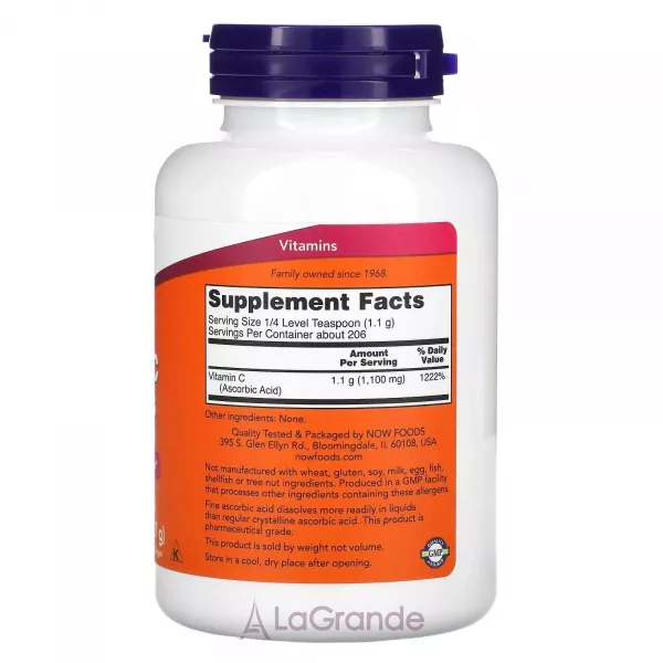Now Foods Vitamin C Crystals ³���� C � ���������