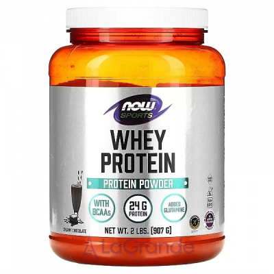 Now Foods Whey Protein Creamy Chocolate      