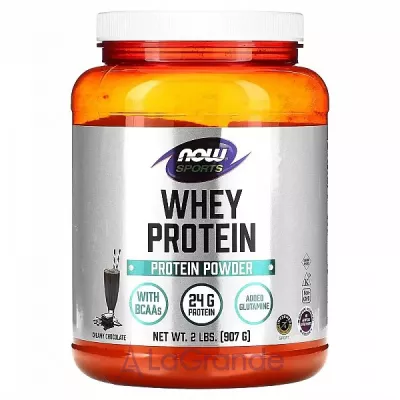 Now Foods Whey Protein Creamy Chocolate      