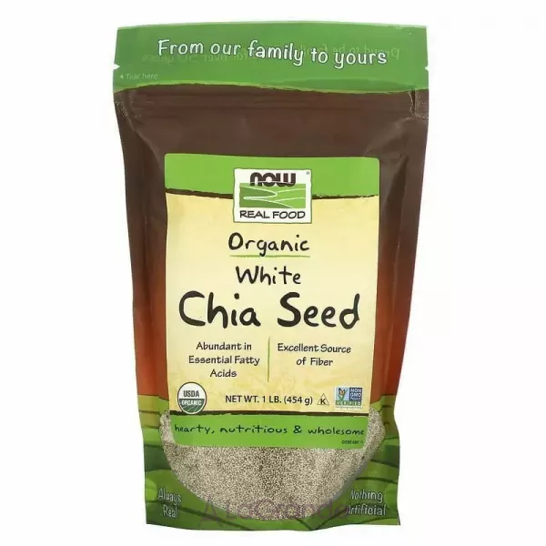 Now Foods Organic White Chia Seed ����� ������ ���