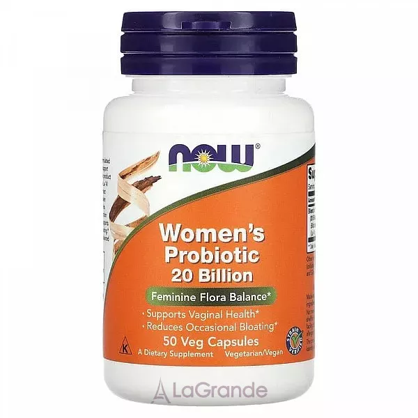 Now Foods Woman's Probiotic 20 Billion Ƴ����� ��������, 20 ���� ���