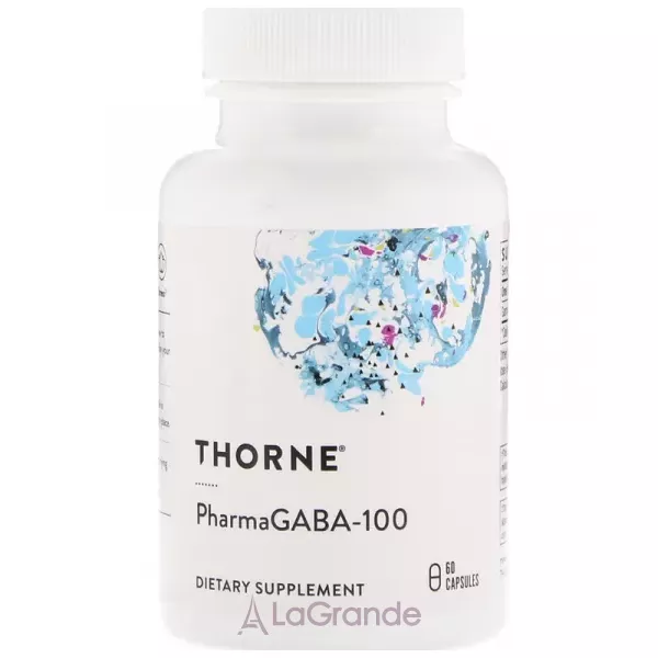 Thorne Research PharmaGABA-100 �����-������������� ������� 100 �� � ��������