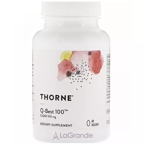 Thorne Research Q-Best 100 ������� CoQ10 (��������)100 �� � ��������