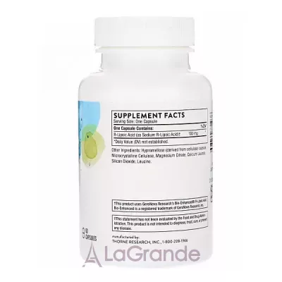 Thorne Research R-Lipoic Acid R-   