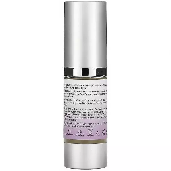 Now Foods Solutions Hyaluronic Acid Firming Serum ����������� ��������� � ������������ ��������