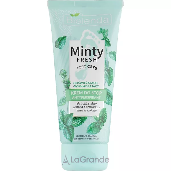 Bielenda Minty Fresh Foot Care Antiperspirant Refreshing & Smoothing Cream ����-�������������� ��� ���, ���������� � ��������������